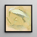 White Spider in Porcelain - Emma Beach Thayer — framed artwork on a wall