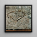 Herfstboom in de winderige lucht Winterboom - Egon Schiele — wandpresentatie van het kunstwerk
