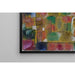 Reproductie van het schilderij Boom en architecturale ritmes - Paul Klee
