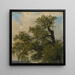 Bomen - Julius Schoppe — ingelijst kunstwerk aan de muur