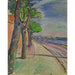 Reproductie van het schilderij van Bos bij de kanaalrand - Edvard Munch