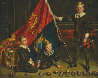 Archibald Stuart Wortley - The March Past Howard Alan and Nairne sons of Alfred Reynolds Esq.webp
