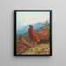 De tragopan satyr - Archibald Thorburn — ingelijst kunstwerk aan de muur
