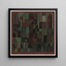 Architectuur rood-groen verloop geel-paars - Paul Klee — ingelijst kunstwerk aan de muur