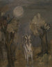 Donkey under the moonlight - Arie van de Giessen — artwork view