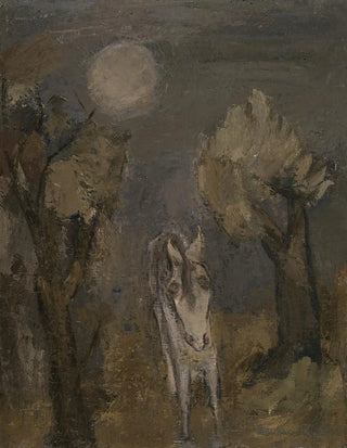 Arie Van de Giessen - Ezel bij maanlicht.webp