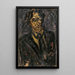 Reproduction of the painting Self-portrait Painting - Arie van de Giessen