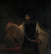 Aristote met een buste van Homerus - Rembrandt van Rijn — weergave van het kunstwerk