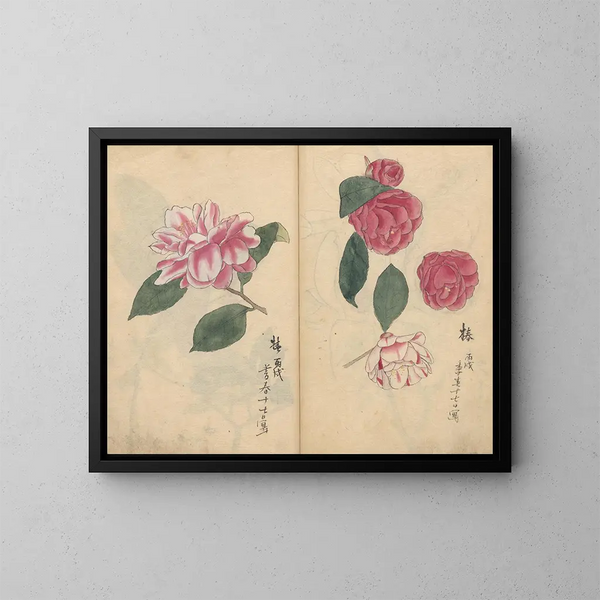 Sketchbook Pl017 - Ariyoshi Kondo — framed artwork on a wall