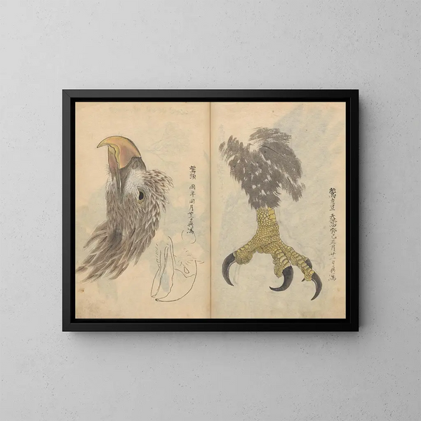 Sketchbook Pl035 - Ariyoshi Kondo — framed artwork on a wall