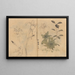 Sketchbook Pl055 - Ariyoshi Kondo — framed artwork on a wall