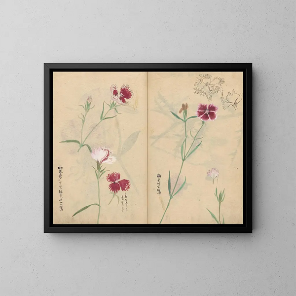 Sketchbook Pl059 - Ariyoshi Kondo — framed artwork on a wall