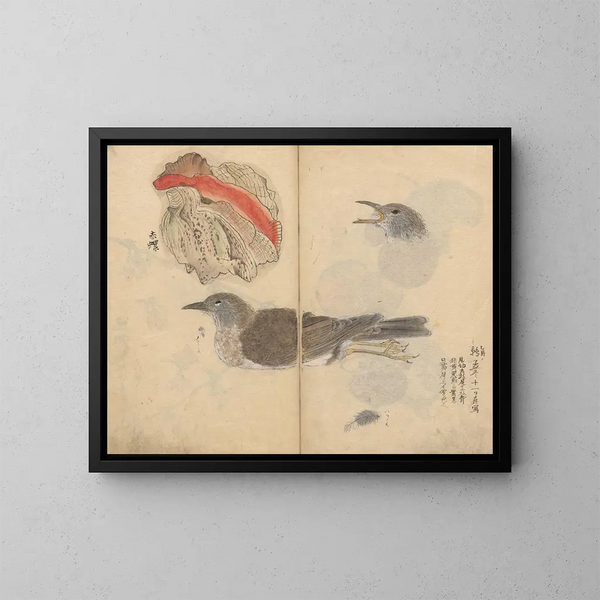 Carnet de croquis Pl081 - Ariyoshi Kondo — ingelijst kunstwerk aan de muur