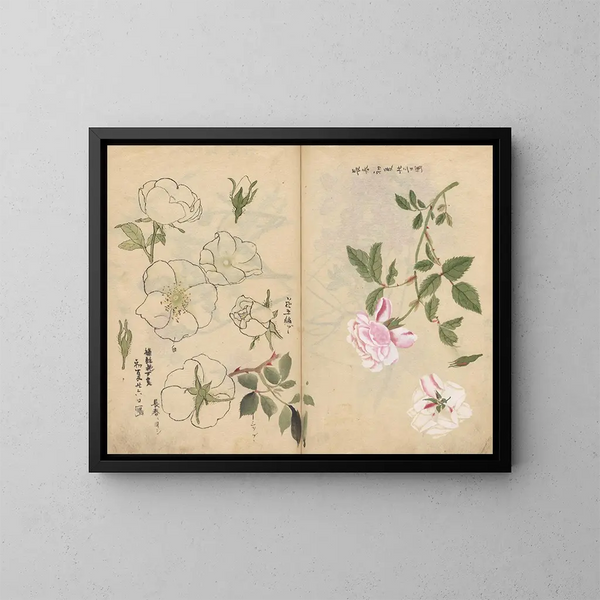 schetsboek Pl107 - Ariyoshi Kondo — ingelijst kunstwerk aan de muur