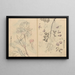 Carnet de croquis Pl110 - Ariyoshi Kondo — ingelijst kunstwerk aan de muur