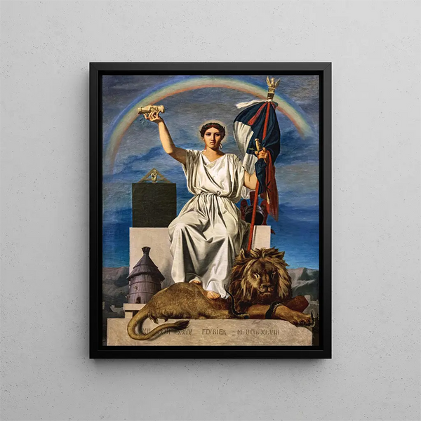 La République - Armand Cambon — framed artwork on a wall