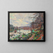 Barrage de Genetin à Crozant - Armand Guillaumin — ingelijst kunstwerk aan de muur