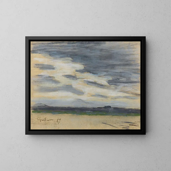 Sky Study - Armand Guillaumin — framed artwork on a wall