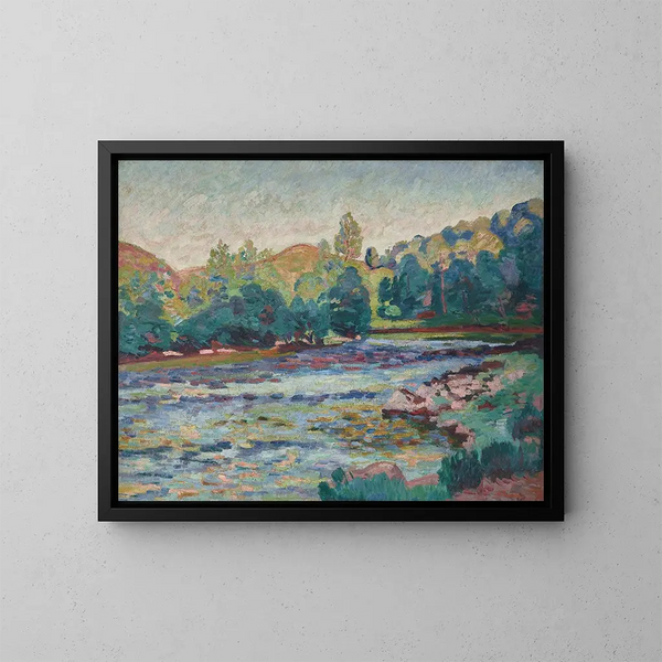 La Creuse - Armand Guillaumin — framed artwork on a wall