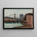 Le Pont d'Austerlitz - Armand Guillaumin — ingelijst kunstwerk aan de muur