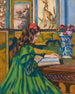 Madeleine Guillaumin lezend - Armand Guillaumin — weergave van het kunstwerk