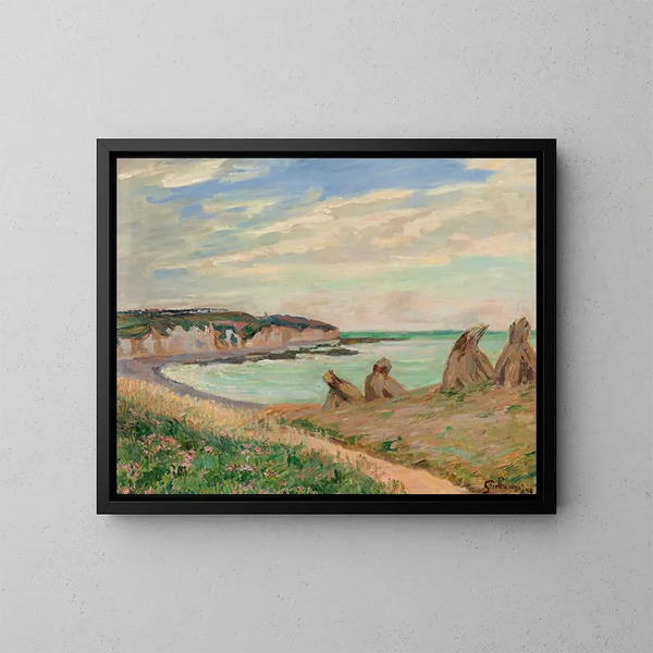 Landschap van de Manche - Armand Guillaumin — ingelijst kunstwerk aan de muur