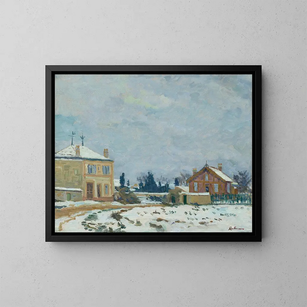 Landschap in Île-de-France - Armand Guillaumin — ingelijst kunstwerk aan de muur