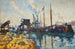 van het Quai de la Seine, Parijs - Armand Guillaumin — weergave van het kunstwerk