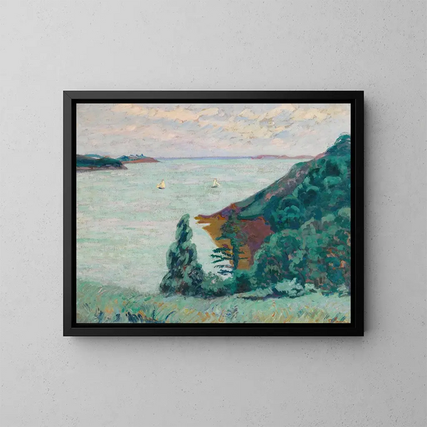 Saint-Servan - Armand Guillaumin — framed artwork on a wall