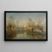 Rivière au soleil couchant - Armand Gury — ingelijst kunstwerk aan de muur