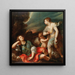 Armida en de slapende Rinaldo - Giuseppe Nuvolone — ingelijst kunstwerk aan de muur