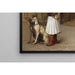 Reproductie van het schilderij Arnaut en twee whippets - Jean-Léon Gérôme