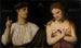 Armoede en zorg - Arnold Böcklin — weergave van het kunstwerk