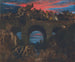 Slag op de brug - Arnold Böcklin — weergave van het kunstwerk