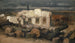 van het huis dat near Kehl is verwoest - Arnold Böcklin — weergave van het kunstwerk