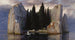 L'Île des morts III - Arnold Böcklin — weergave van het kunstwerk