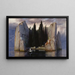 L'Île des morts III - Arnold Böcklin — ingelijst kunstwerk aan de muur