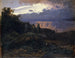 Le Dolmen - Arnold Böcklin — weergave van het kunstwerk
