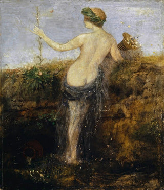 Arnold Bcklin - Nymphe with Horn of Plenty.webp