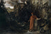 Pétrarque at the source of Vaucluse - Arnold Böcklin — artwork view