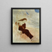 Sappho Calypso - Arnold Böcklin — ingelijst kunstwerk aan de muur
