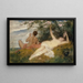 Lente - Arnold Böcklin — ingelijst kunstwerk aan de muur