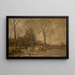 Landschap met vee - Arnold Marc Gorter — ingelijst kunstwerk aan de muur