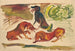 Dogs in a landscape - Arnold Peter Weisz-Kubínčan — artwork view