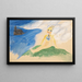 Fairy tale motif painting - Arnold Peter Weisz-Kubínčan — framed artwork on a wall