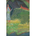 Girl in front of a shepherd's hut - Arnold Peter Weisz-Kubínčan — artwork view