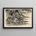 Landscape Painting with a River Study - Arnold Peter Weisz-Kubínčan — framed artwork on a wall