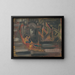 Woman lying down - Arnold Peter Weisz-Kubínčan — framed artwork on a wall