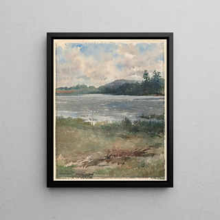 Arnold William Brunner - Lakeside Landscape.webp