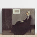 Reproductie van het schilderij Arrangement en grijs en zwart nr. 1 - James Abbott McNeill Whistler